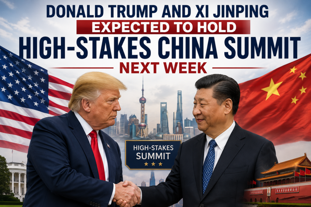Donald Trump and Xi Jinping